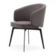 Ghế lounge thư giãn bọc nhung WF30663