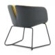 Ghế lounge da cao cấp ANETO WF30756