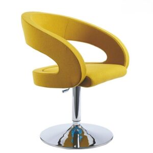 Ghế chờ khung thép mạ crom bọc nỉ nhung WS30905 Ghế chờ khung thép mạ crom bọc nỉ nhung WS30905