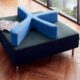 Sofa phòng chờ da cao cấp SS31101
