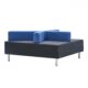 Sofa phòng chờ da cao cấp SS31101