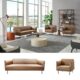Sofa Da Cao Cấp ANETO SB31222