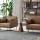 Sofa Da Cao Cấp ANETO SB31222