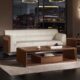 Sofa văng da hiện đại ANETO SV31440