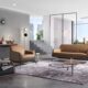 Sofa đơn bọc da cao cấp ANETO SI31634