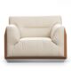 Sofa đơn bọc da hiện đại SI31612