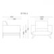 Sofa Đơn Bọc Da Cao Cấp SI31664