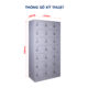 Tủ locker sắt 21 ngăn cao cấp TM32143