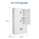 Tủ sắt LOCKER 6 ngăn S606 SKU TM32131