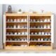 Tủ giày gỗ MDF nâu nhạt - trắng (SG32508)