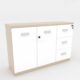 Tủ Hồ Sơ Melamine Cao Cấp CL80-03T
