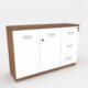 Tủ Hồ Sơ Melamine Cao Cấp CL80-03T