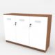 Tủ tài liệu Melamine MDF cao cấp TW32545