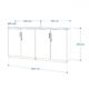 Tủ tài liệu hiện đại TW32740
