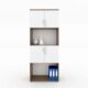 Tủ hồ sơ gỗ công nghiệp phủ Melamine Nội thất Sài Gòn 80x40x200cm SKU: TW32778