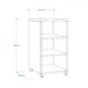 Tủ Di Động Gỗ Tối Hiện Đại TW32820