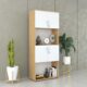 Tủ hồ sơ gỗ công nghiệp phủ Melamine Nội thất Sài Gòn 80x40x200cm SKU: TW32778