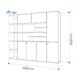Tủ tài liệu gỗ Melamine đứng OC32770