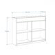 Tủ cây cao cấp phủ Melamine SG-CL90 TW32865