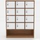 Tủ Locker Gỗ 12 Ngăn 3 Khoang TL32957