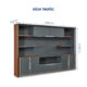 Tủ văn phòng cao cấp Bantic BT-02C, E1 - DD33067