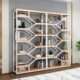Kệ trang trí nội thất sang trọng MDF-Sắt W1000mm KD33241