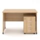 Bàn làm việc văn phòng 1m2 ANETO WK33484