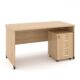 Bàn văn phòng cao cấp 1m4 ANETO WK33548