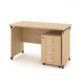 Bàn làm việc văn phòng 1m2 ANETO WK33531