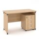 Bàn làm việc văn phòng 1m2 ANETO WK33531