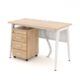 Bàn làm việc văn phòng 1m2 ANETO WK33666