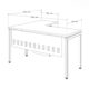 Bàn làm việc văn phòng hiện đại 1m4 WK33736
