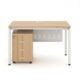 Bàn làm việc văn phòng 1m2 ANETO WK33767
