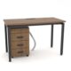 Bàn làm việc văn phòng 1m2 ANETO WK33821