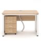 Bàn Làm Việc Văn Phòng 1m2 ANETO WK33915