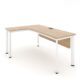 Bàn làm việc chữ L hiện đại 1m4 ANETO WK34056
