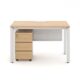 Bàn Làm Việc Văn Phòng 1m2 ANETO WK34037