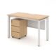 Bàn Làm Việc Văn Phòng 1m2 ANETO WK34037