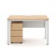 Bàn làm việc văn phòng 1m2 ANETO WK34013