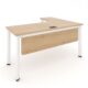Bàn làm việc chữ L hiện đại 1m4 ANETO WK34056