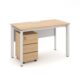 Bàn làm việc văn phòng 1m2 ANETO WK34013