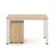 Bàn làm việc văn phòng 1m2 ANETO WK34130