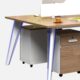 Cụm bàn làm việc 2 người ANETO WC34642