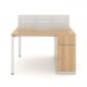 Cụm Bàn Làm Việc 2 người 1m2 W235026