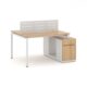 Cụm Bàn Làm Việc 2 người 1m2 W235016