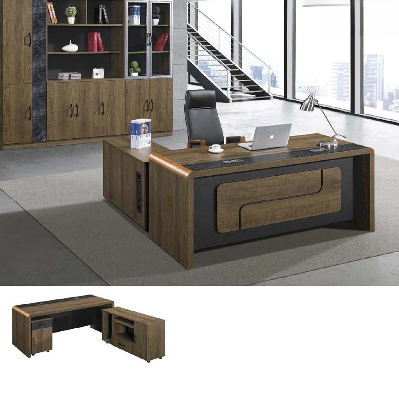 Bàn giám đốc cao cấp PD35601 góc nghiêng