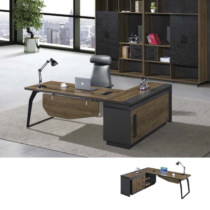 Bàn giám đốc 2m sang trọng MS36126 Bàn Giám Đốc 2m Sang Trọng MS36126 Hình 2
