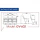 Ghế rạp chiếu phim ANETO CM36246