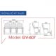 Ghế rạp chiếu phim ANETO CM36234