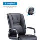 Ghế chân quỳ da cao cấp KQ37067